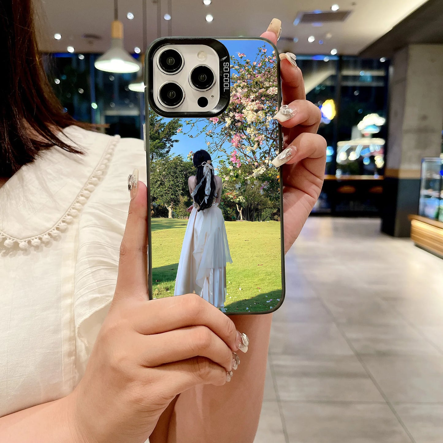 For iPhone 16 15 14 13 12 11 Pro Xs Max Mini 16e XR 7 8 Plus SE 2020 2022 Customized Arbitrary Life Photos Cases Design Pictures