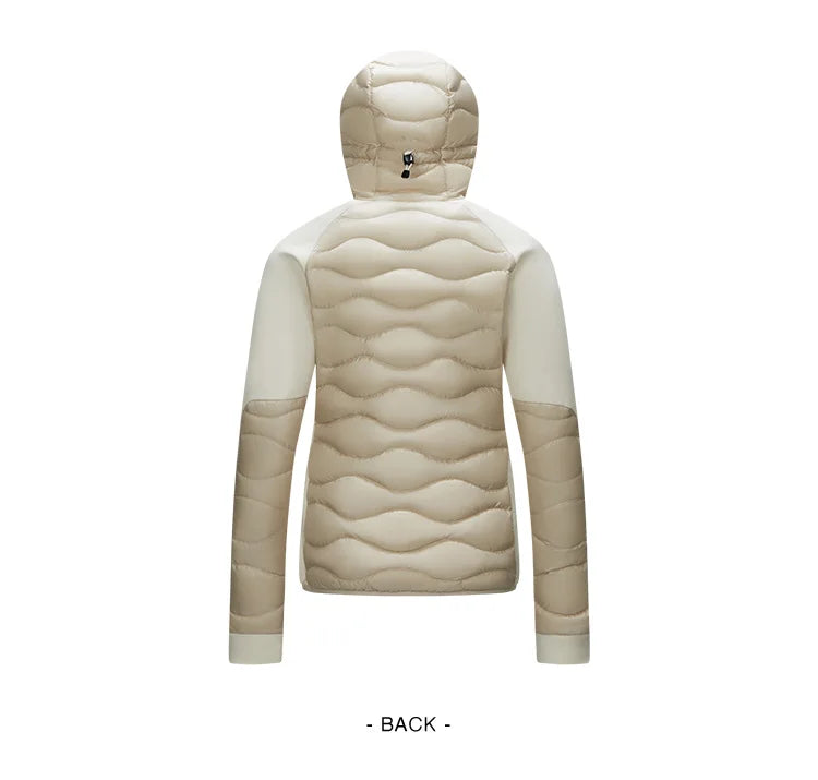 Semir Down Coats Women Slim Fit Patchwork Waterproof Fleece Raglan Sleeve 2025 Winter Clothes Woman New in Coats & Jackets