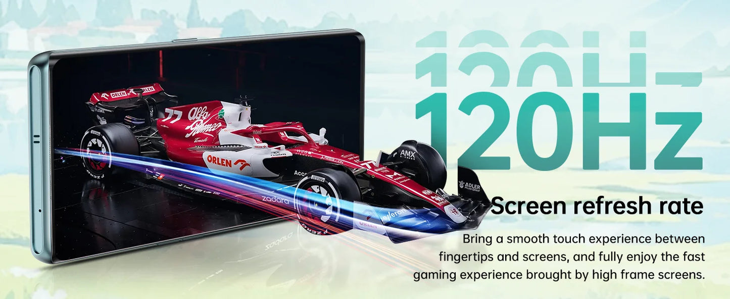 CUBOT HAFURY Meet Unlocked Smartphone-Helio G99,24(12+12)+256GB,6.67"-120Hz,100MP+32MP,Android13,5100mAh/33W,Dual SIM 4G/NFC/GPS