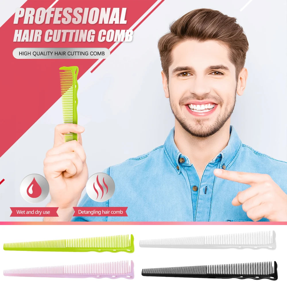 Haircut Comb Barber Shop Hairdresser Professional Hair Cutting Combs Sideburns Hair Brush Hair Salon Styling Tools Hairbrush