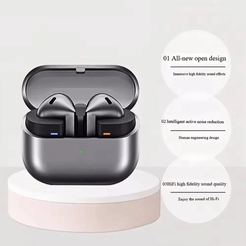 2025 Galaxy Buds3 Pro Wireless Earbuds, Hybrid ANC in-Ear Headphones, 25H Playtime, Hi-Fi Sound for Gym/Running
