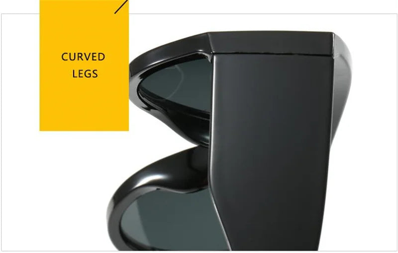 HOT Sun Glasses Unisex Anti-UV Spectacles Oversie Frame Eyeglasses Retro Ornamental Width Temples Sunglasses