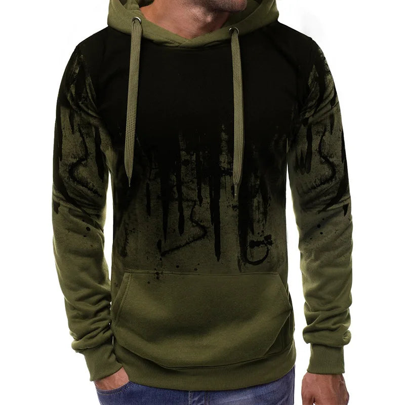 Men's Casual Tracksuits Set Autumn Winter Casual Hoodies+Sweatpants 2PCS Trendy Streetwear Matching Sets Sweatershirts Pants