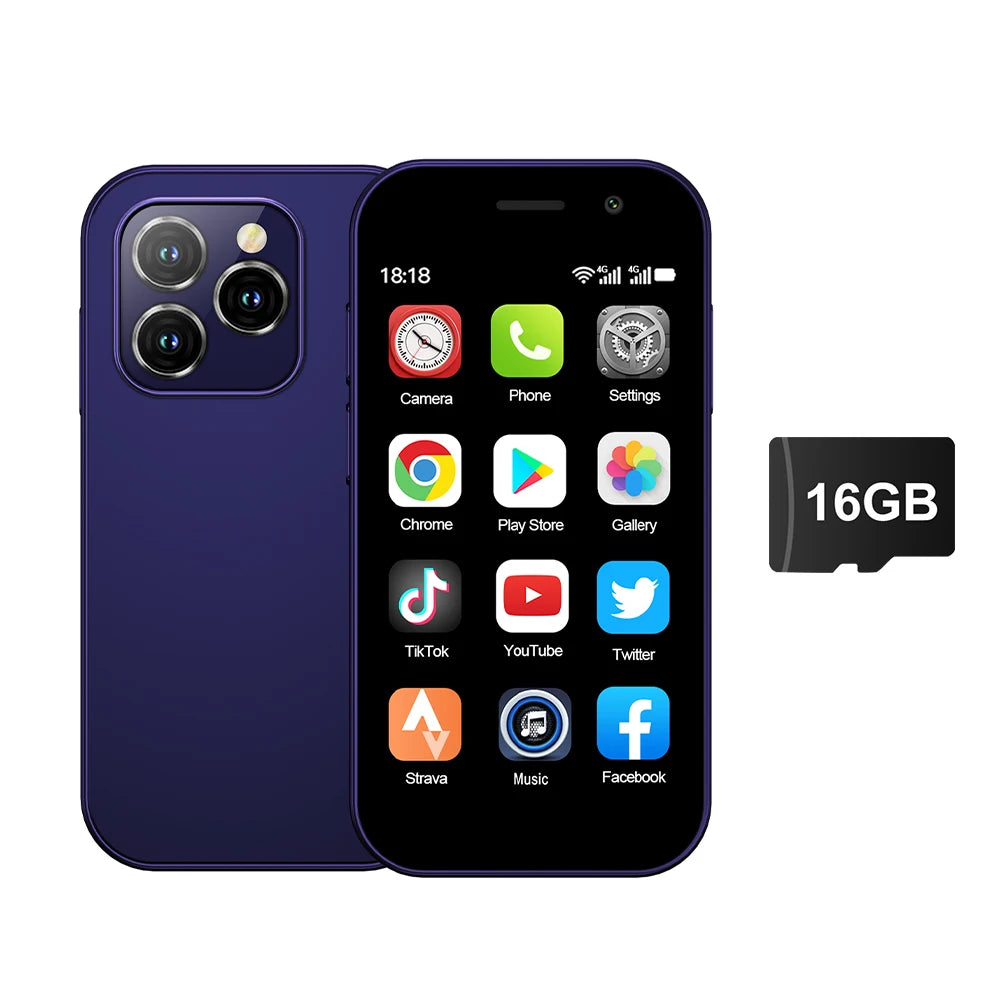 2025 HOT SALE SERVO KING8000 4G Mini Smartphone Android Global GPS 3.0" Display 5MP+2MP WIFI 2000mAh Battery Small Mobile Phones