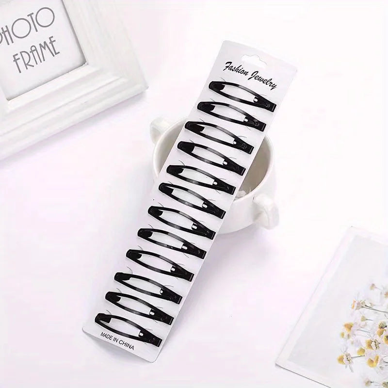 Hair clip, BB clip, black bangs clip, large straight clip, adult and child side clip, internet red hair clip, minimalist hair ac