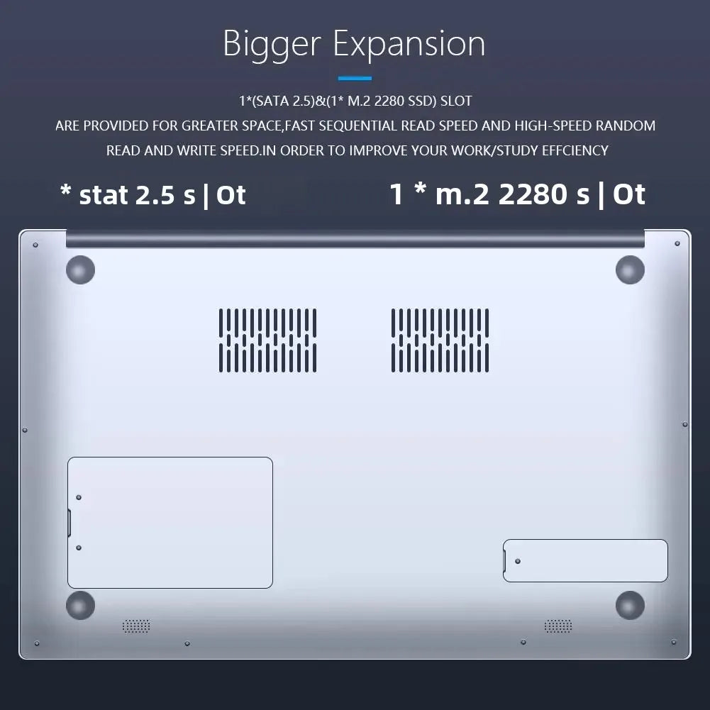 15.6" 11th Gen Celeron N5095 Windows 11 Pro commercial office work Laptop - 16GB 32GB RAM MAX 2TB SSD -2.4G 5.0G WiFi Bluetooth