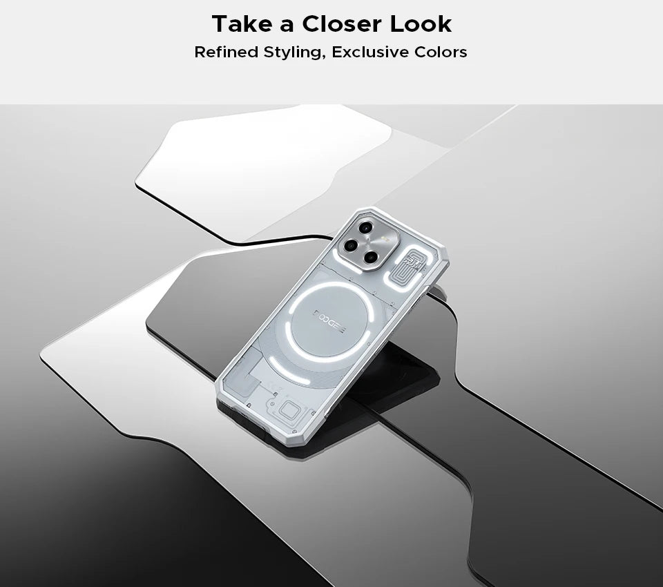 DOOGEE Blade GT Ultra 5G Rugged Smartphone Dimensity 7300 6.72'' 16GB 512GB LED Light Effect Design Ultra-thin Cell Phone