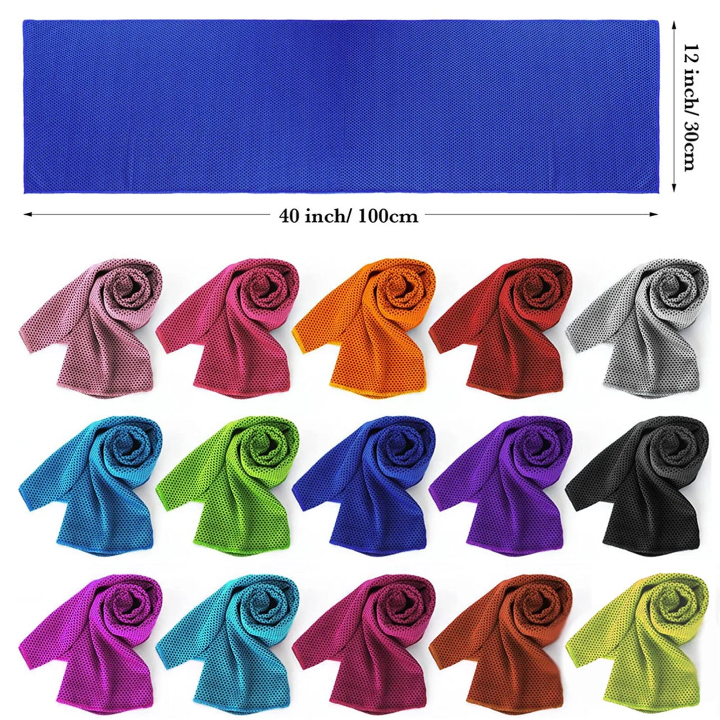 Towels For Neck And Face Cloth For Extreme Heat For Hot Weather Wrap Products Cold Towels Keep Rags Chill Cool Summer Towel