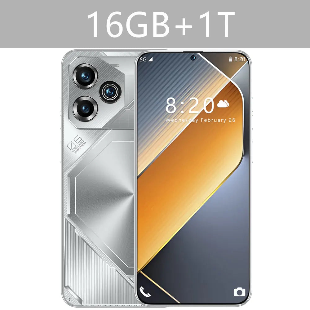 2025 NEW Pova 5 Pro 6800mAh Android 13 Global Version Cell Phone Original 4G 5G Smartphone 7.3HD Dual Sim Smart Mobile Phones