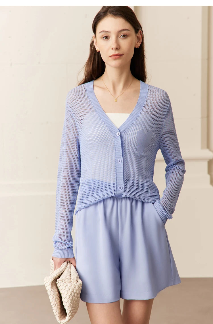 AMII Minimalism Women's blazer Fashion 2024 Summer Blazers Office Lady Elegant Chic Female shorts Separately Sale 72311003