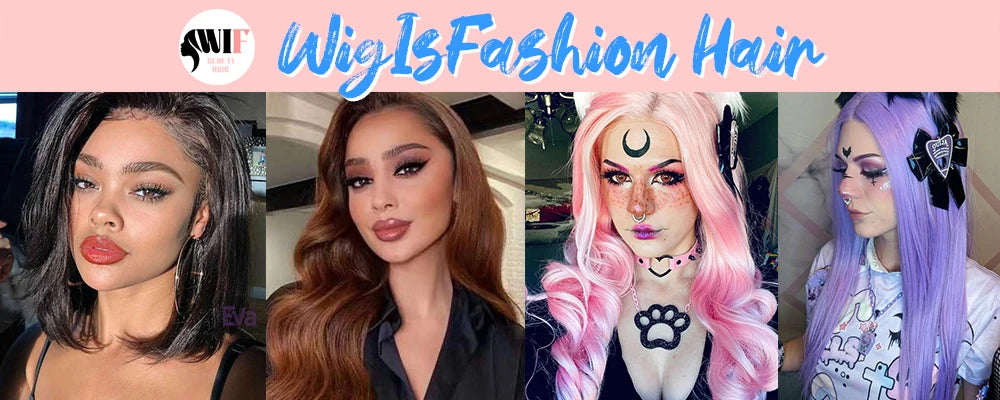 WIF Light Blue Body Wavy Synthetic Wig Natural Hairline Blue Hair Long Wavy Heat Lace Front Wigs Cosplay Use Women Makeup Wig