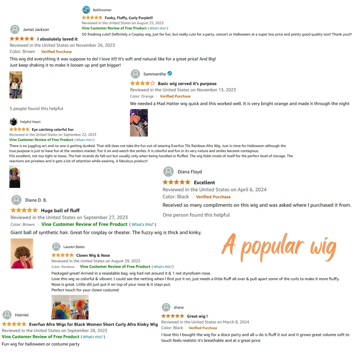 White curly hair synthetic wig daily wear holiday party birthday party