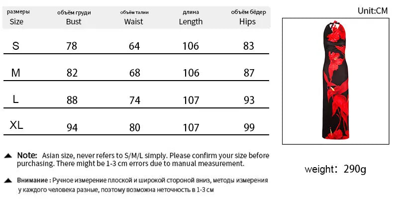 Women's Maxi Dresses Summer New Streetwear Fashion Lace-up Knitted Dress Red Sexy Female Print Backless Low Chest V-Neck Dresses