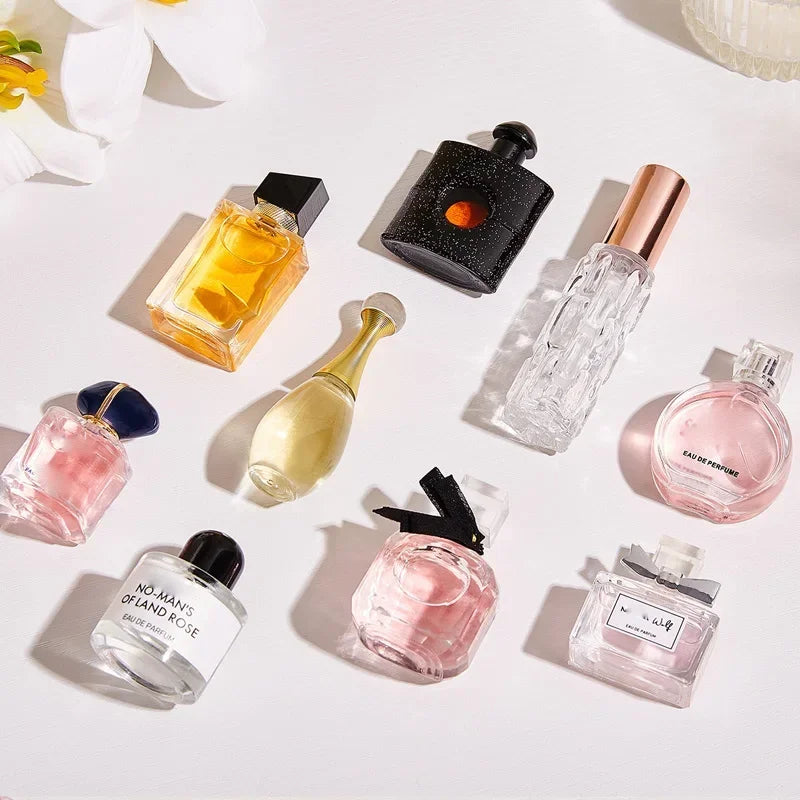 Perfume 60ML Women Mens Pheromones Fragrance Long Lasting Woody Floral Cologne Compact Portable Perfume Luxury Gift Set