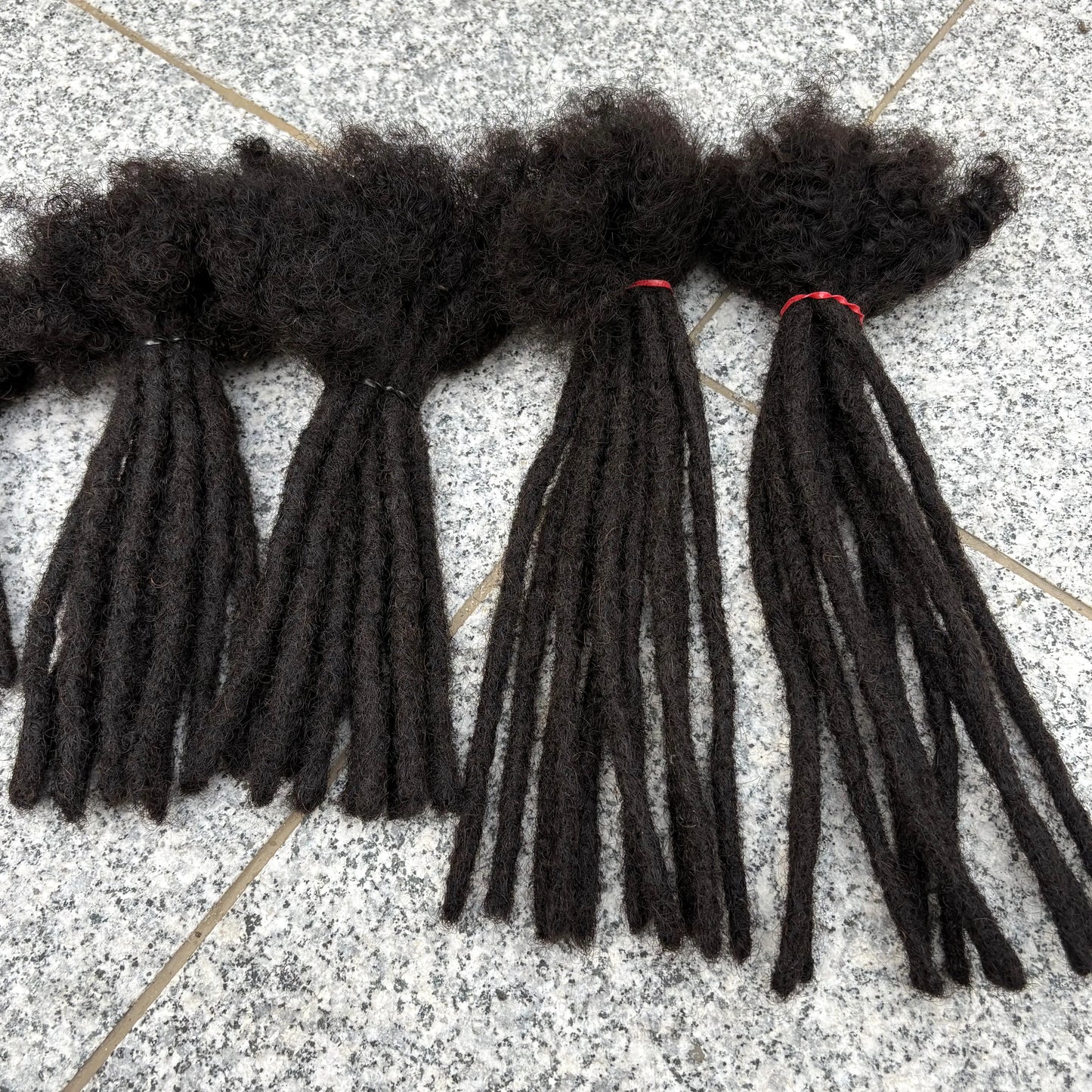 6-20inch Natural Regular Loc Extension Human Hair 50 Strands Full Handmade 100% Human Hair Loc Dreadlock Extension for Men Women