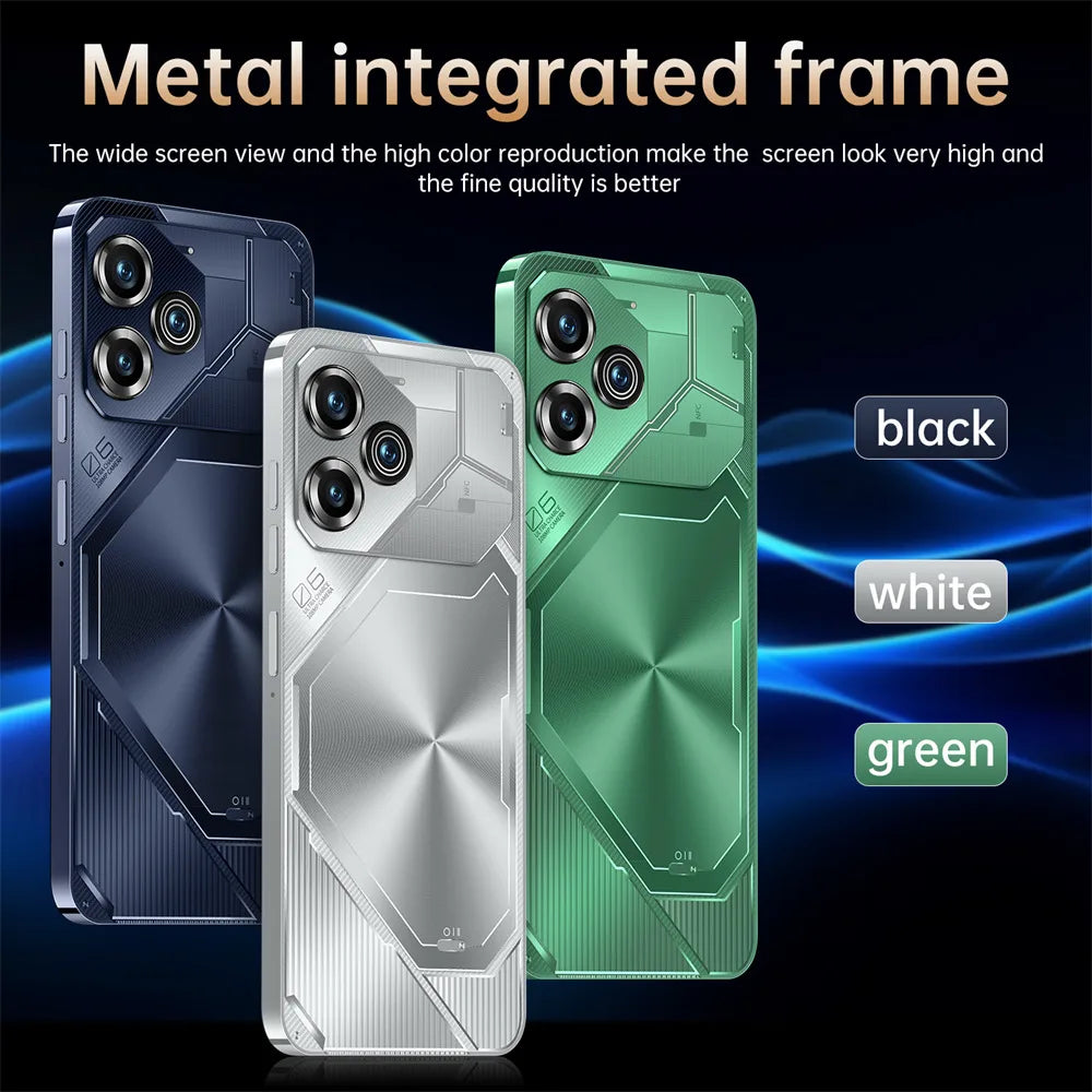 2025 NEW Pova 5 Pro 6800mAh Android 13 Global Version Cell Phone Original 4G 5G Smartphone 7.3HD Dual Sim Smart Mobile Phones