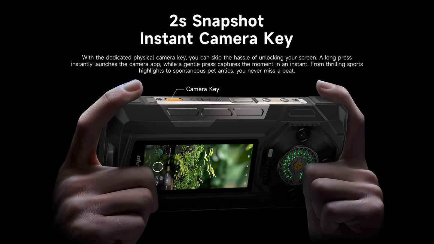 【World Premiere】Ulefone Armor 33 Pro 5G Rugged Phone 25500 mAh 512GB ROM 120Hz 6.59”3.4" Rear Screen NFC Android Smartphone