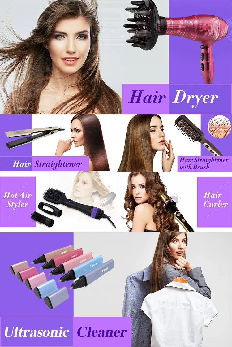 Hair Curling IronWholesale Hot Sell Professional Automatic Hair Curler Flat Iron Hair Styling