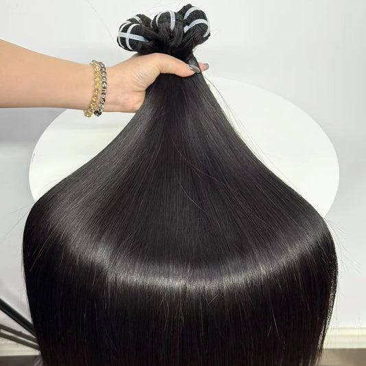 Bone Straight Bundles 16A Grade Double Drawn Vietnamese Human Hair Extensions Full Thick End Top Quality 100g/Bundle