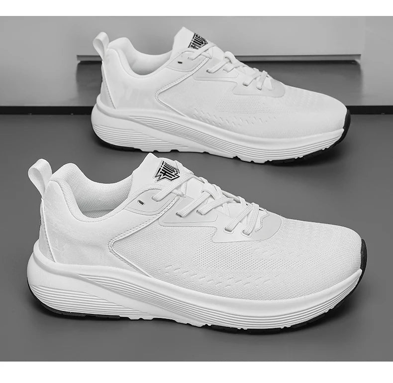 Men's new sports shoes fashion comfortable four season outdoor thick sole wear-resistant height increasing leisure sports shoes