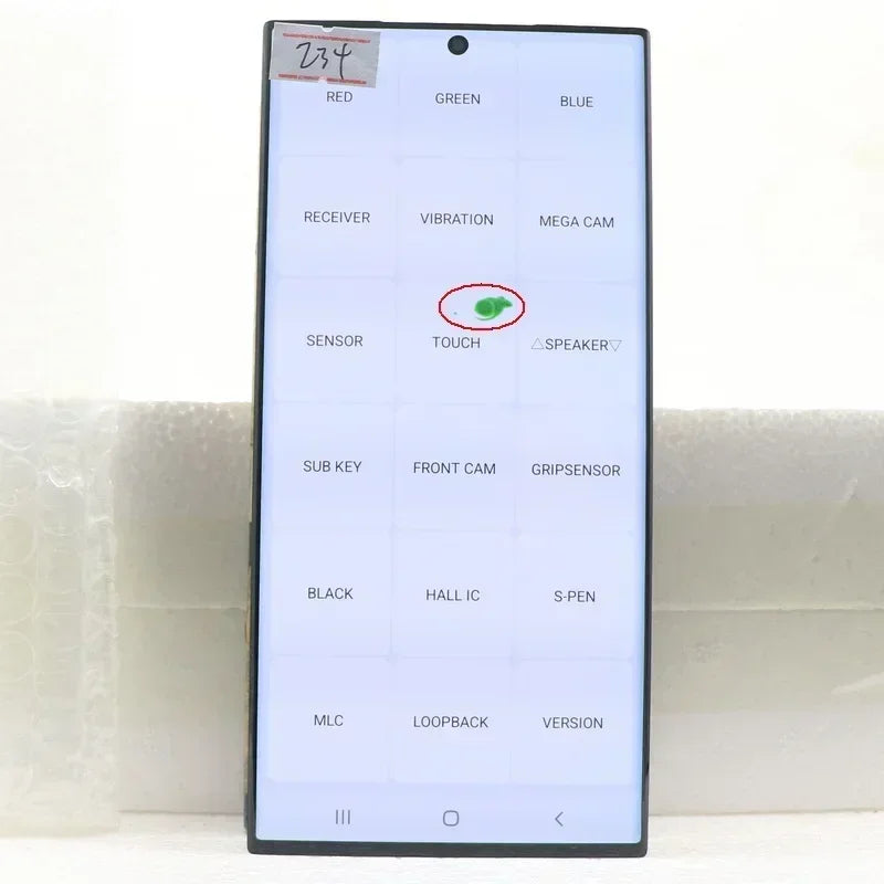 6.8'' Display For Samsung Galaxy S23 Ultra S918 SM-S918B S918U S918B/DS SUPER AMOLED LCD Touch Screen Digitizer with defects