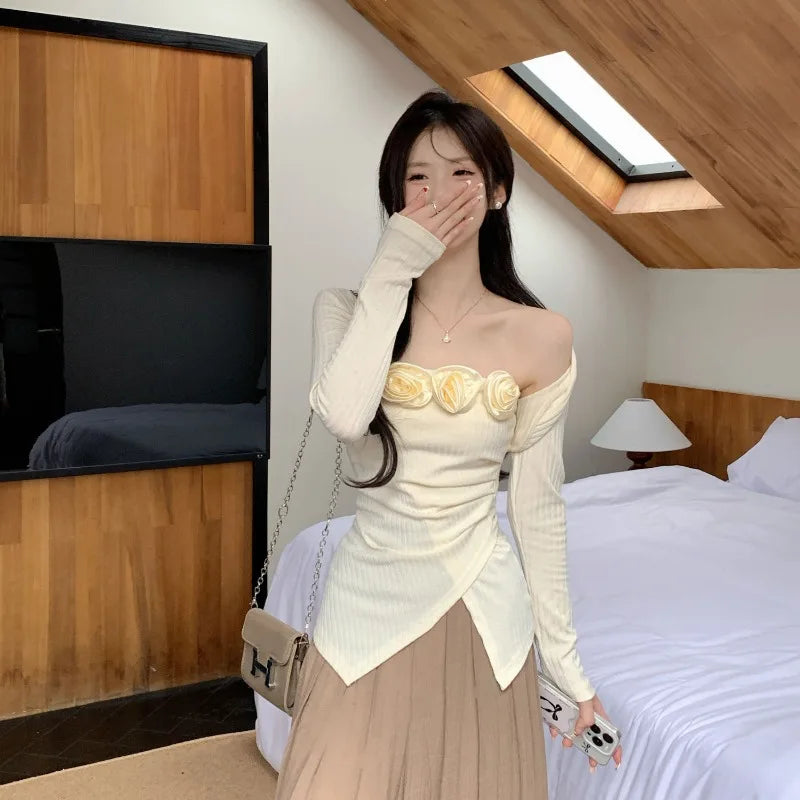 Women Clothes Spring Autumn Fashion Simplicity Office Lady Trend Pure Desire Wind Jacquard Solid Color Two-piece Set Cardigan