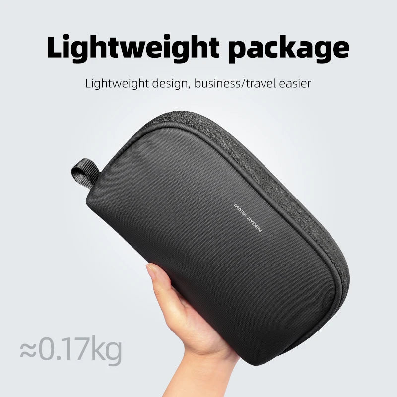 Mark Ryden Electronic Organizer Pouch, Cable Management Bag for USB Drives, Cables, Earphones Small Parts Storage Accessory Case