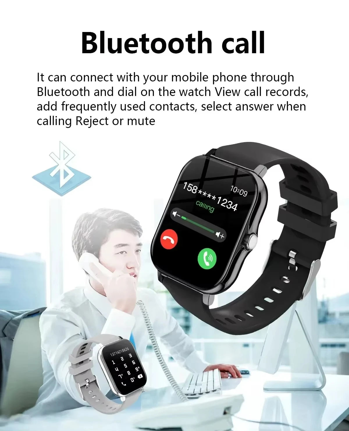 Xiaomi NEW Smart Watch Women Men Lady Gift Sport Fitness Watches Heart Rate Monitor Waterproof Smartwatch For Phones Android IOS