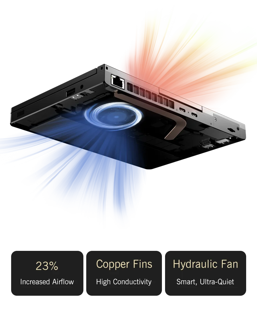 New 2025 version! GPD Pocket 4 8.8-inch AMD AI 9 HX 370 64GB RAM 2TB NVMe 2.5K resolution 144Hz refresh rate Gaming Mini Laptop