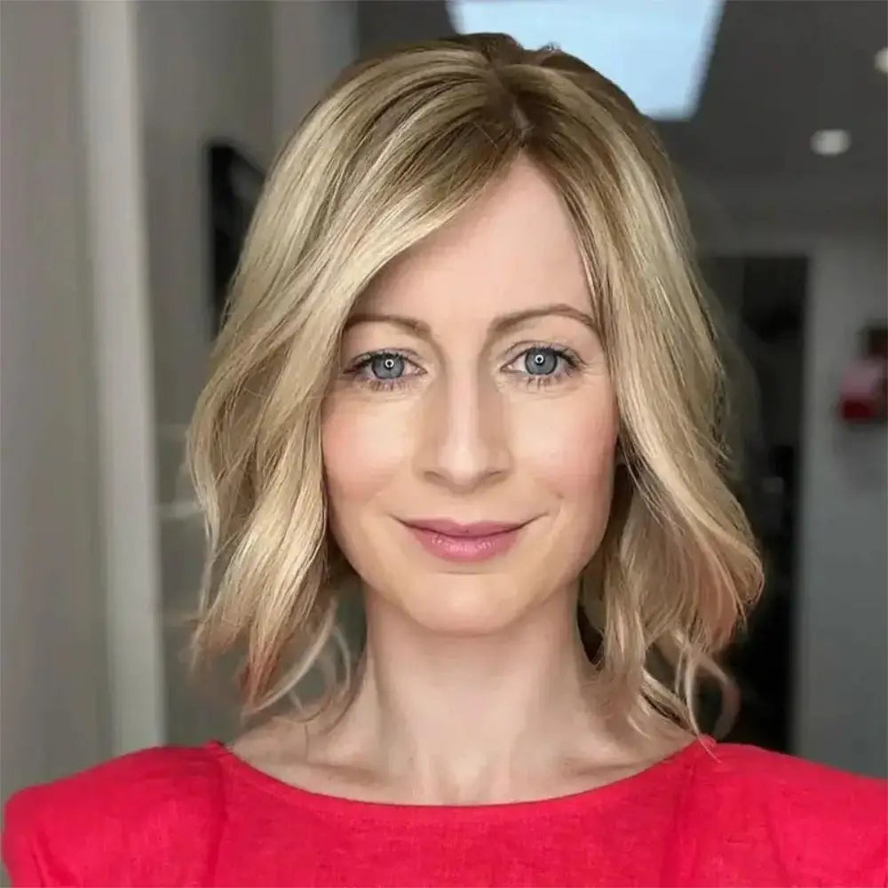 HAIRJOY Synthetic Hair  Women Curly  Blonde Brown Wig  Cosplay Costume Wigs Carnival Wig