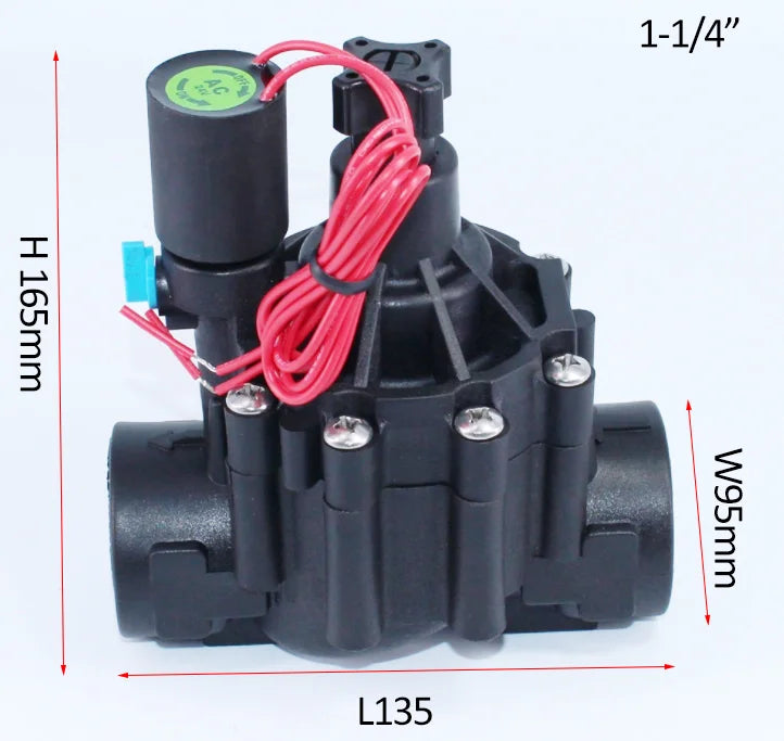 3/4''  2 Way Irrigation Solenoid Valve 220V 12V 24V DC Latching Solenoid Valve With Flow Regulation For Agricultural Irrigation