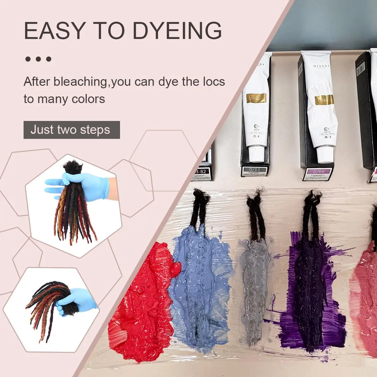 2mm Handmade Interlocking Sisterlocks 100% Real Human Hair Permanent Micro Locs Extensions Natural Looking Soft Dreadlock