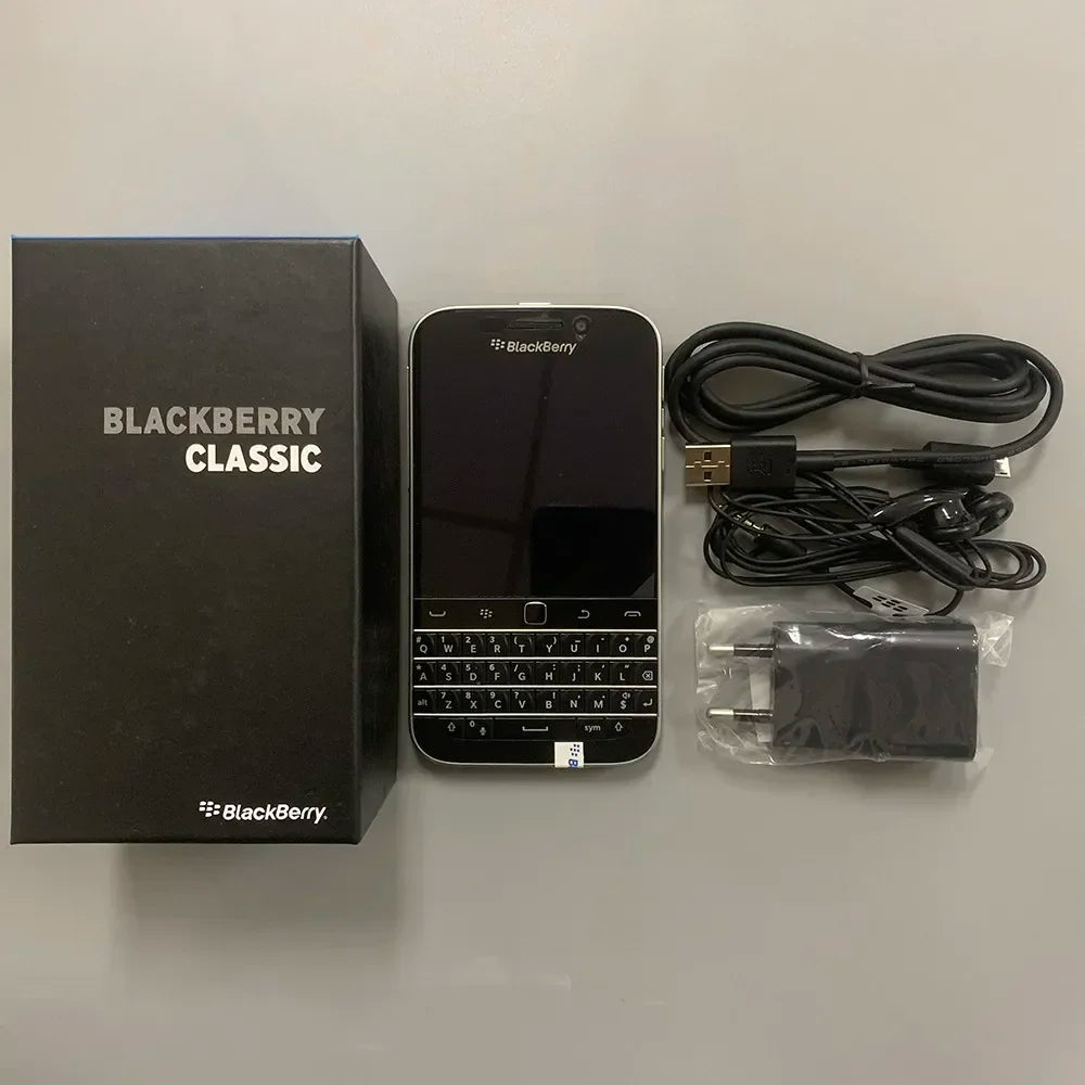 Original BlackBerry Q20 4G LTE Mobile Phone 95%New 3.5" 2GB RAM 16G ROM 8MP+2MP Camera WiFi BlackBerryOS Smartphone