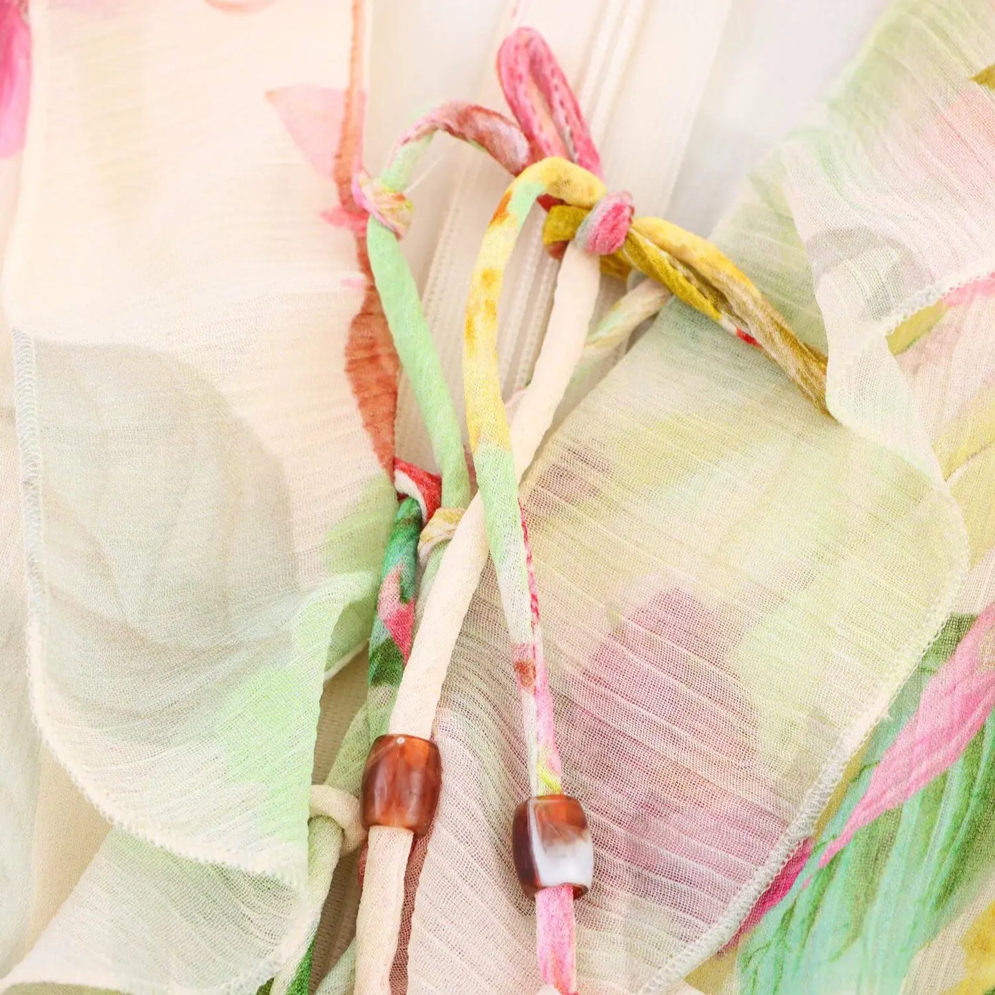 Women's Clothing 2025 Summer New Dress Casual Personality Fashion Versatile Slim Fit High-end Open Design Flower Print Dress