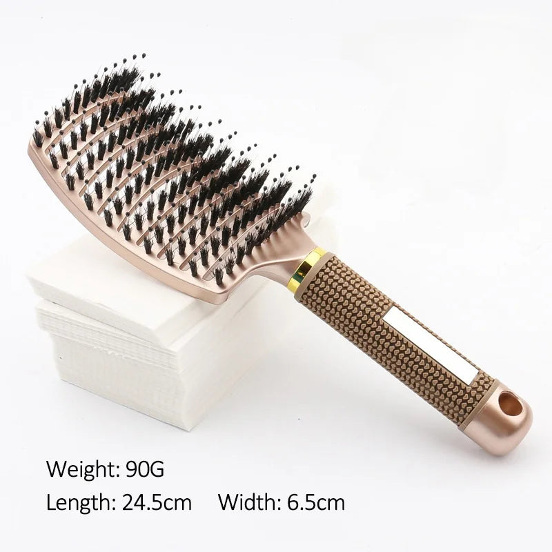 Professional Hairdressing Comb For Woman Salon Scalp Massage Combs Barbershop Wet Curling Hair Styling Brush Barber Accessories