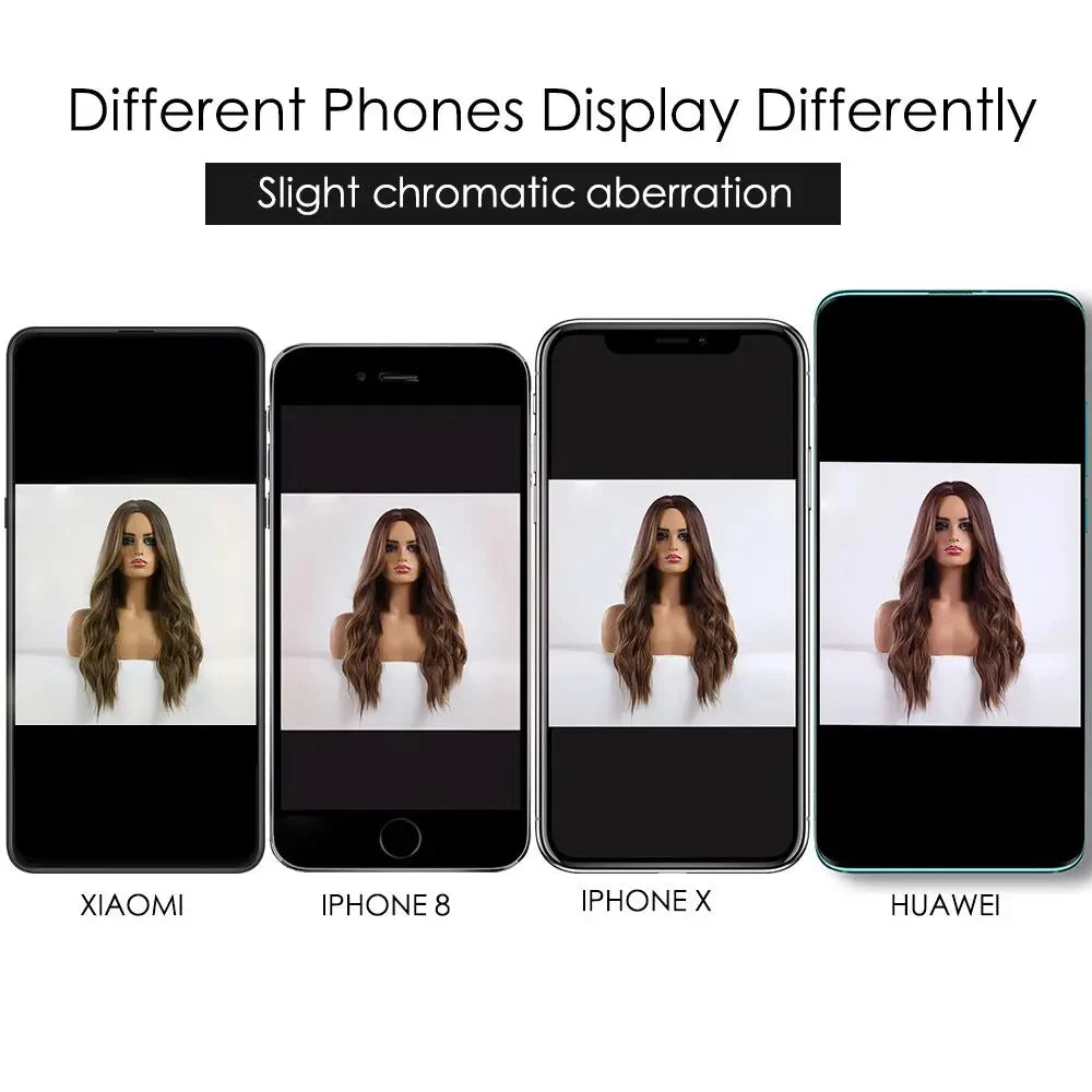 Grandma's Grey Synthetic Wig, Natural Bangs, Long Straight Hair, White Women's Daily Cosplay, Heat-Resistant Full Head Cover