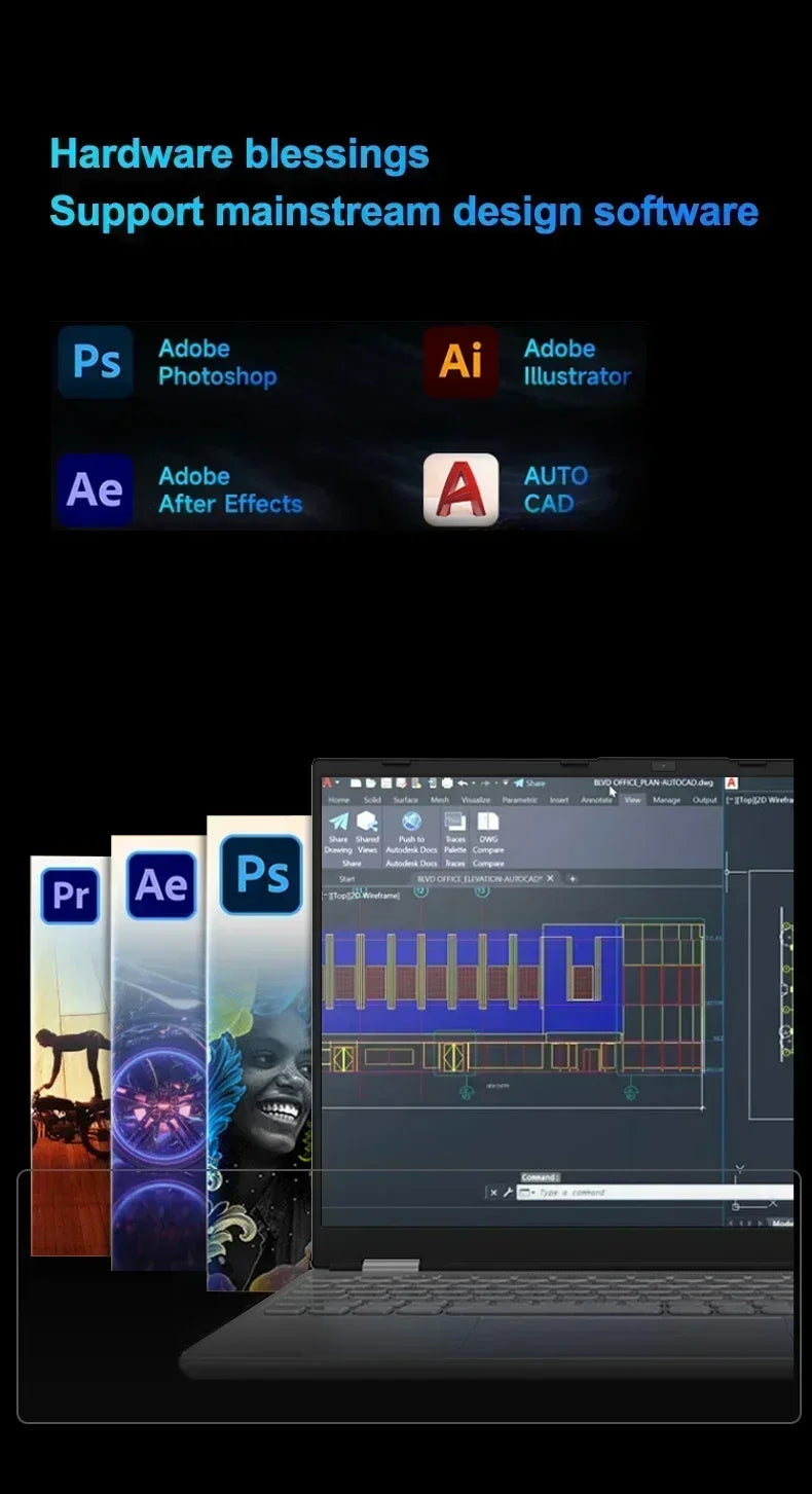 NEW  Laptop Intel N95 4K HD 120HZ Display 32GB+2TB Windows 11 Pro Office Gaming Notebook Computer Fingerprint Unlock PC