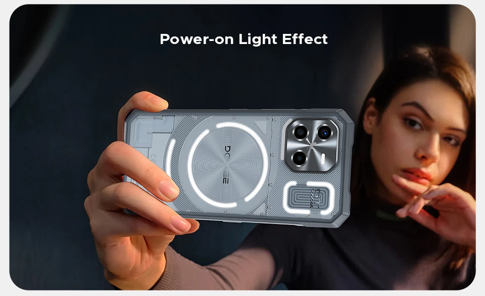 DOOGEE Blade GT Ultra 5G Rugged Smartphone Dimensity 7300 6.72'' 16GB 512GB LED Light Effect Design Ultra-thin Cell Phone