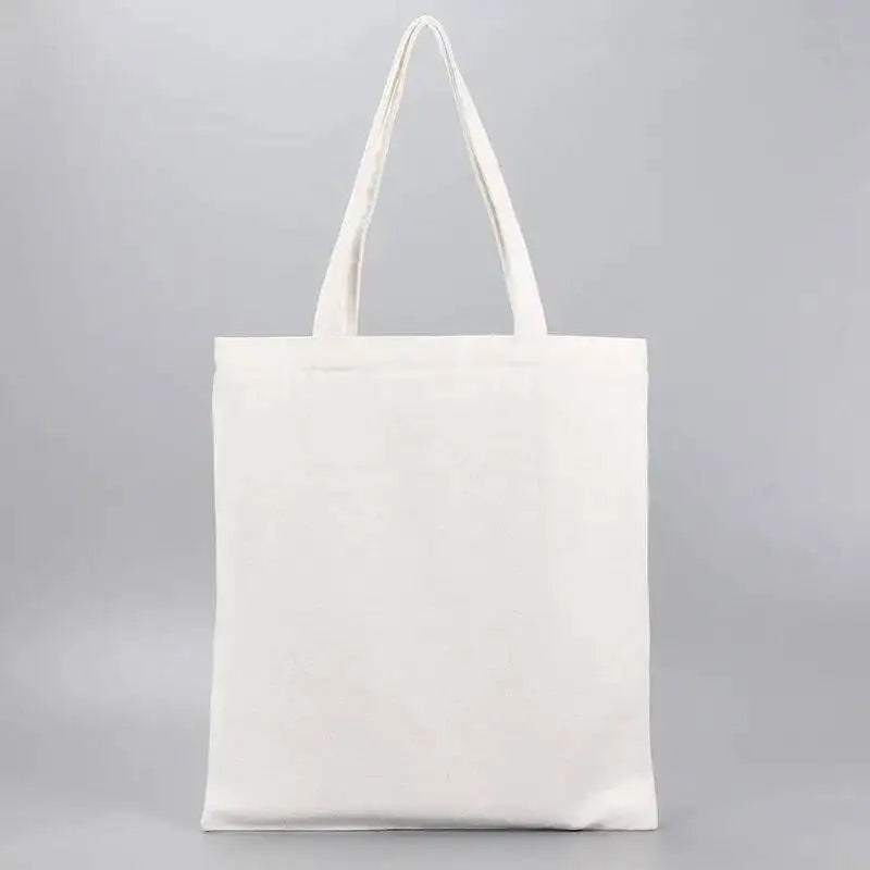 Canvas Bag 10 Pack Bulk Wholesale Cotton Tote Bags for DIY Painting Printing Women Shoulder Bag Shopping Handbag
