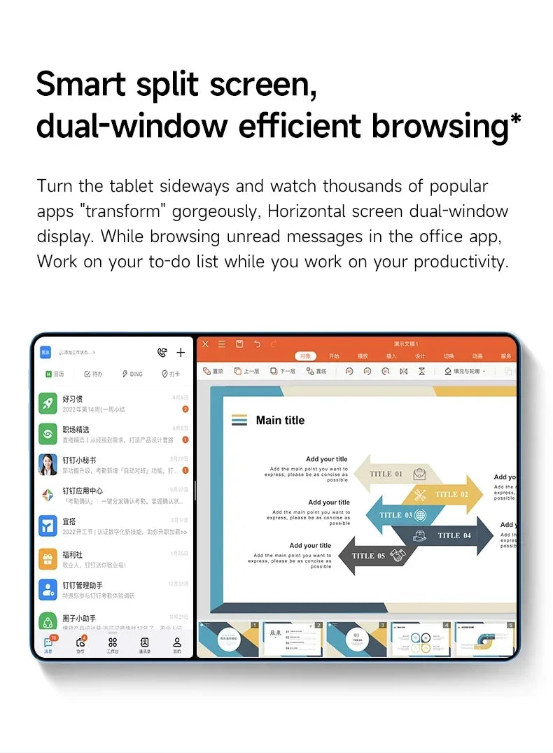 2025 New Original Global Edition Tablet Android 14 Pad 15 Pro 22GB + 2TB Snapdragon 888 Tablet 5G Dual SlM Card WIFI HD 4K M Tab