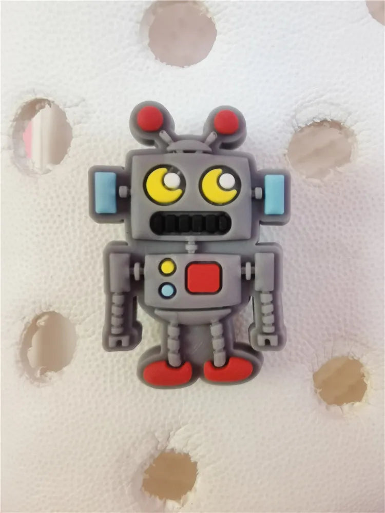 Game Style Shoe Charms Decorations Funny Pattern Buckle Accessories Clogs Charm Ornaments Adult Children Halloween Party Gifts