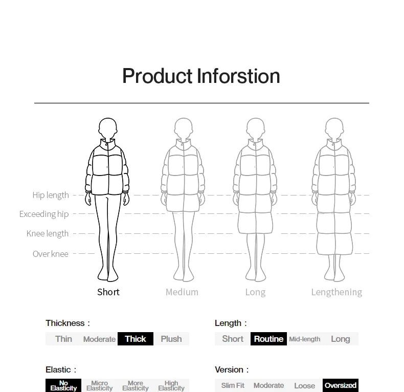 TOYOUTH Women Down Jacket 2024 Winter New 90% White Duck Down Fur Collar Hooded Warm Jacket Coat