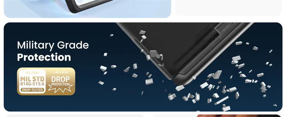 For Samsung Galaxy Z Fold 7 Case I-BLASON Cosmo Full Protective Hinge Protection Magnetic Case with MagSafe Stand & S Pen Holder