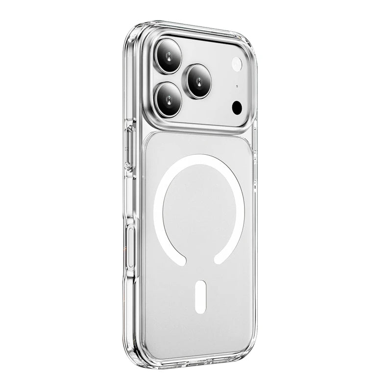 Wlons Magsafe Magnetic Wireless Charging Frosted Shockproof Case for iPhone 17 Pro Max 17 Air Skin Feel Rugged Armor Cover