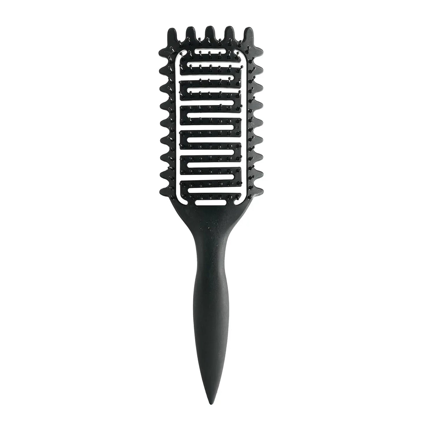 Curly Hair Brush Hollow out Design for Frizz Control & Define Curls, Styling Detangling Brush Beard Comb for Men Women