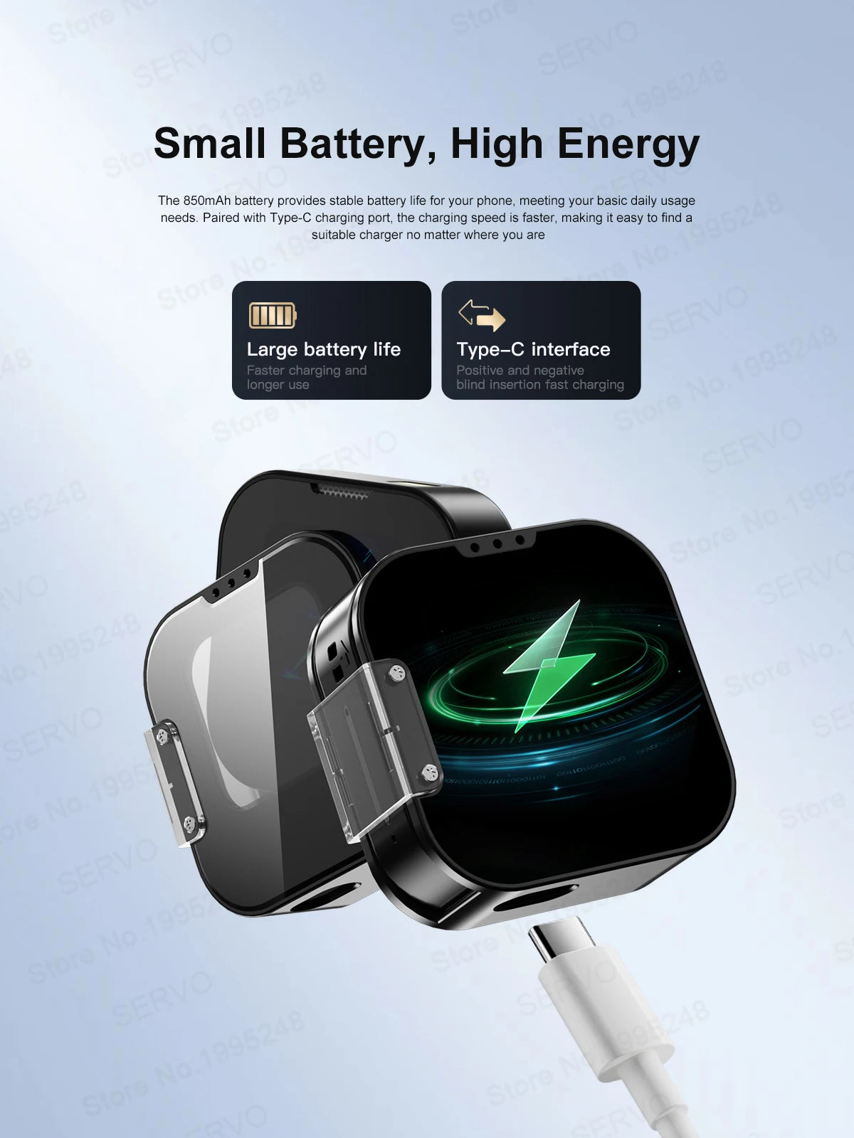 NEW Upgrade SERVO i19 Rotate Touch Screen Phone Dual SIM Bluetooth Dial Sync Music Magic Voice Torch 1.69 Inch 2G Mini Cellphone