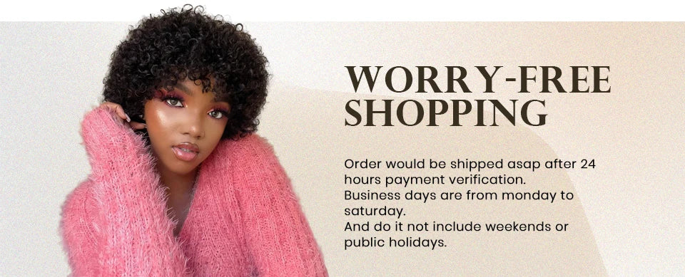 Joedir Black Short Afro Kinky Curly Bob 100% Human Hair Wig For Women Brazilian Remy Hair Full Machine Made Wear to go Daily Wig