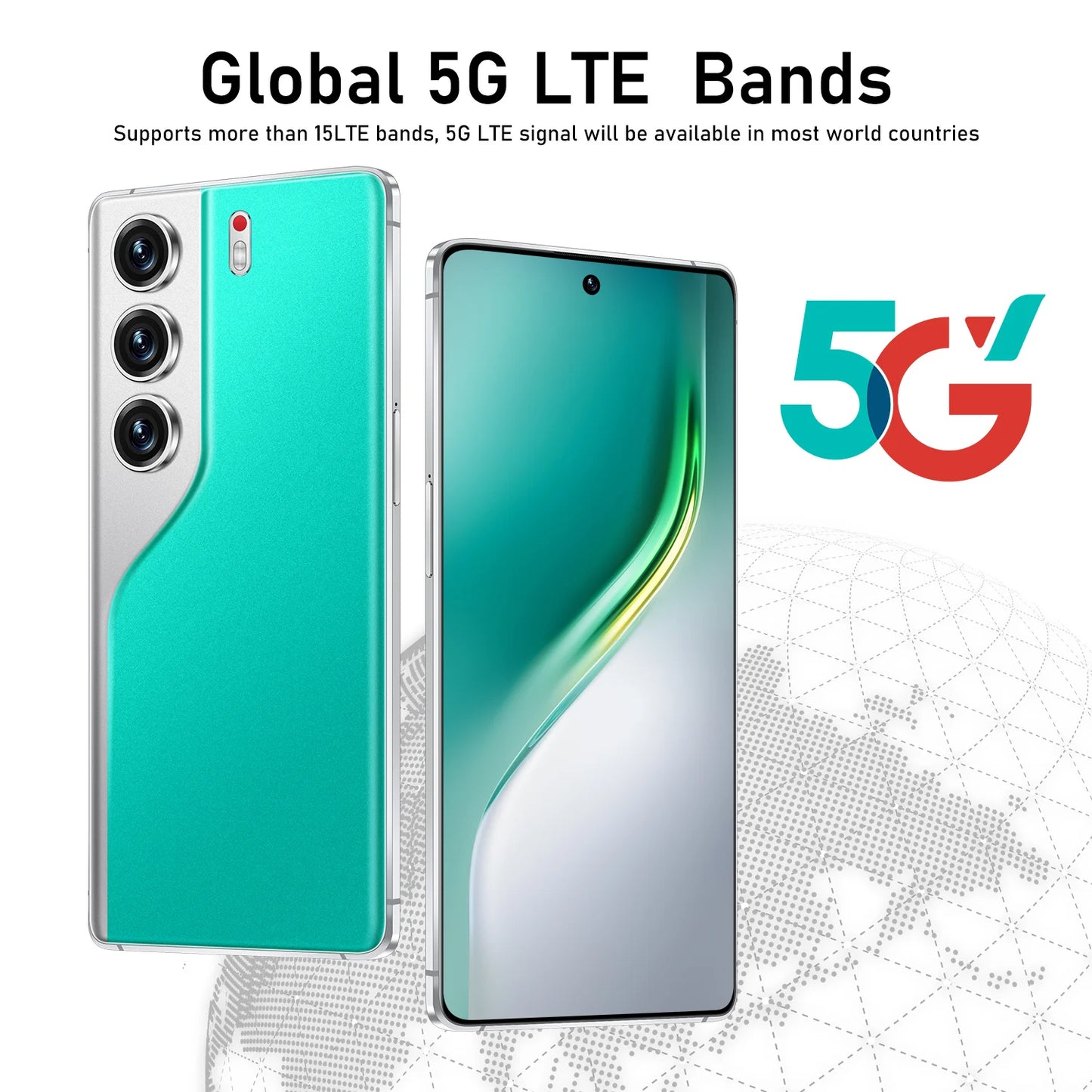 New HOT 2025 Camon 40 Pro Original Intelligent 5G Dual Card Dual Standby Global Version 22GB Adroid15 System 7800mAh Battery