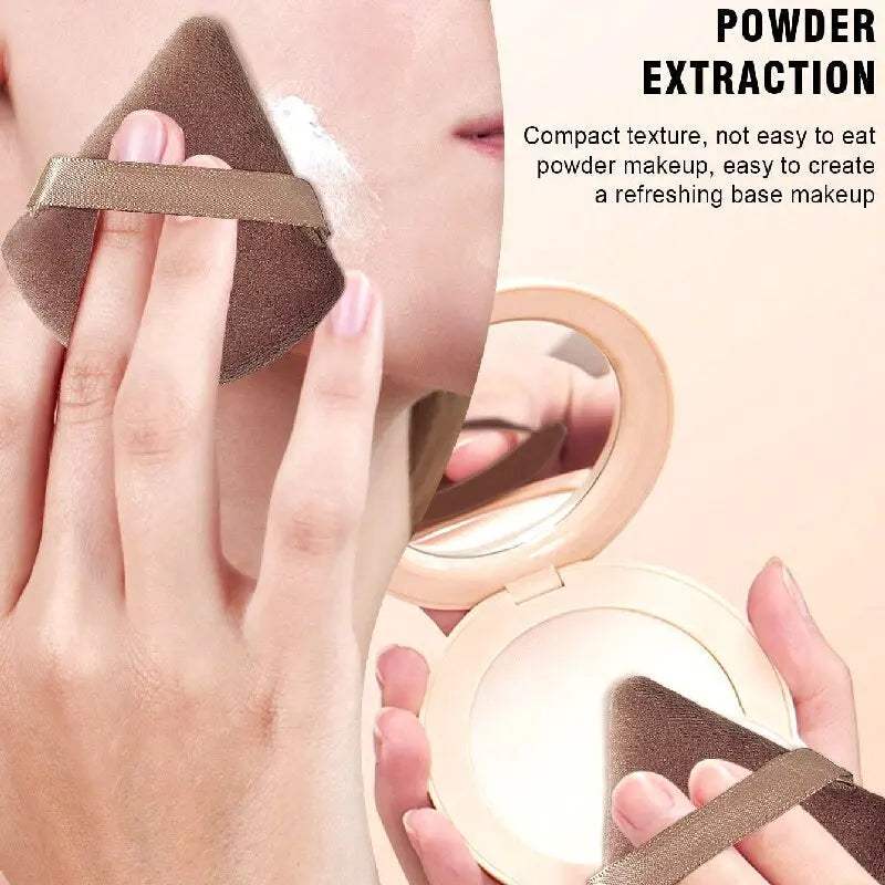 56-Piece Make up Brush Set (chocolate)- Full Face Cosmetics Kit , Eyeshadow Blending Brushes & Beauty Sponge  make up brushes