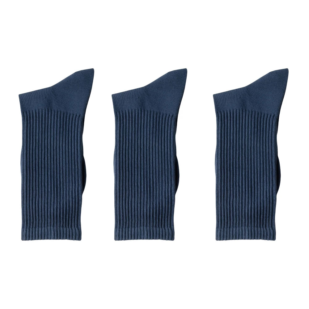 Men's High Quality Business Pure Cotton Socks Solid Color Fashion Casual Long Socks Harajuku Retro Wear-resistant Sports Socks